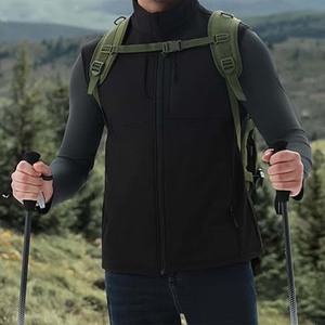 Gilets en toile pour hommes sans manches, légers, personnalisés, de haute qualité, coupe-vent, écologiques, respirants, décontractés, pour l'hiver - Product Image 3