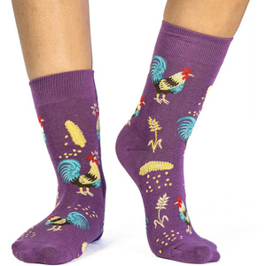 Calcetines de entrenamiento deportivo de fabricación de alta calidad con logotipo personalizado al por mayor calcetines de sublimación multicolores impresos por sublimación personalizados - Product Image 2