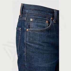 Pantalones Vaqueros de Mezclilla Vintage de Alta Calidad para Hombre, Nuevos, a la Moda, Casuales, Holgados, Rotos, Estilo Cargo, Lavado Oscuro, Rectos, Personalizados - Product Image 5