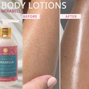 Lotion corporelle Mirabella artisanale de qualité supérieure, hydratante, nourrissante, huile naturelle, écologique, fabriquée en UE, vente en gros, étiquette privée, OEM - Product Image 2
