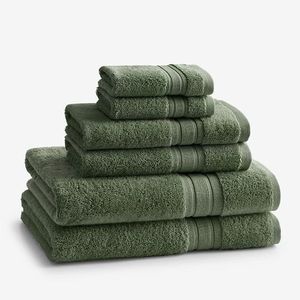 Avior Custom OEM Premium Quality Factory Wholesale 100% Cotton Eco-Friendly Quick-Dry Woven <b>Bath</b> <b>Towels</b> <b>Sets</b> Regular Use Home - Product Image 3