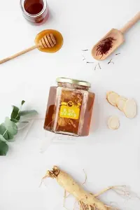 Venta al por mayor Miel Ginseng Cúrcuma Polvo Ginseng fresco Miel pura - Product Image 5