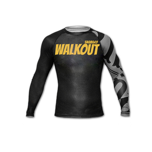 Camo Full Sleeve Rash Guard, Hot Sale Compression Shirt & Sports <b>Bjj</b> Rash Guard For <b>Bjj</b> - Product Image 2