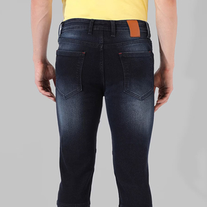 Streetwear baggy multi-poches pour hommes, jean Slim Fit vieilli pour hommes, vente en gros sur mesure - Product Image 5