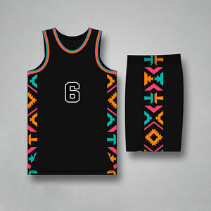 Conjunto de Uniforme de Baloncesto, Jersey y Pantalones Cortos de Alto Rendimiento, Transpirables, de Secado Rápido, Ropa Deportiva para Hombres, Jóvenes, Equipos, Práctica y Juego - Product Image 3