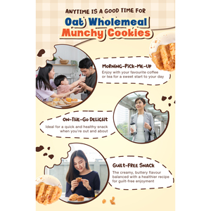 Galletas Crujientes de Avena Integral Dulces 120g - Product Image 6