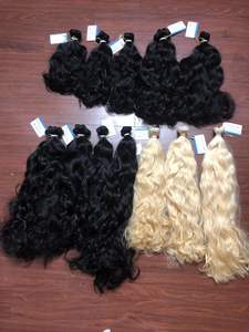 Paquetes de cabello humano virgen sin procesar 100% cabello humano vietnamita Color negro natural 8 "a 32" Extensiones de cabello - Product Image 6
