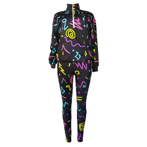 Chándales de impresión por sublimación para mujer con estilo nuevo y de alta calidad, chándales de moda para mujer con impresión de diseño personalizado - Product Image 4