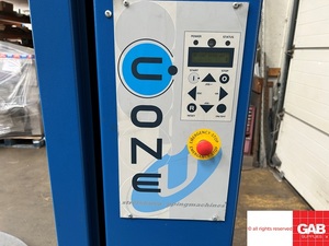 C-One Semi Automatic Pallet <b>Stretch</b> Box Wrap Film <b>Machine</b> Automatic Top Sheet Wrapping <b>Machine</b> with steel ramp - Product Image 6