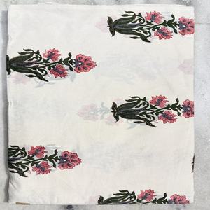 Tissu de robe en coton indien de haute qualité, écologique, rose pâle, à fleurs, uni, pour filles et garçons, par mètre, origine indienne - Product Image 5