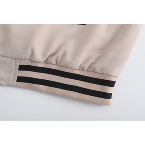 Chaqueta de béisbol de algodón personalizada unisex para hombre, informal, estilo Letterman dividido, cosido personalizado, nombre, número, colocación de logotipo frontal - Product Image 6