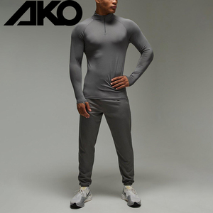 ชุดเล่นโยคะสำหรับผู้ชายชุดฝึกโยคะขนแกะทำจากขนแกะชุดเล่นกีฬาชุดเล่นฟิตเนสวิ่งสำหรับผู้ชาย - Product Image 1