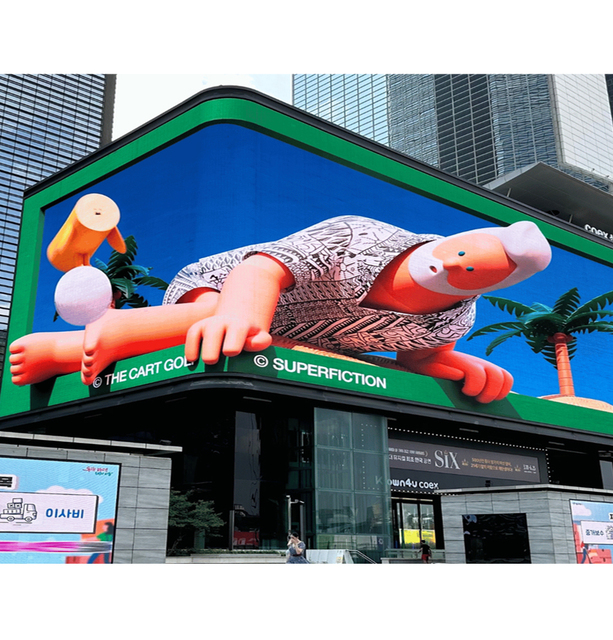 Outdoor Waterproof P2.5 P3 P4 P5 HD Billboard LED Display Fixed Giant 3D Exterior Commercial Use LED Screen