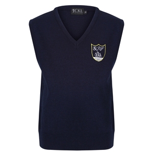 เสื้อสเวตเตอร์นักเรียนแบบครึ่งแขน ACRO WOOL คุณภาพสูง ผลิตตามสั่ง (OEM) สำหรับเด็กผู้ชายและเด็กผู้หญิง  ดีไซน์ใหม่สำหรับฤดูใบไม้ร่วง/ฤดูหนาว - Product Image 2