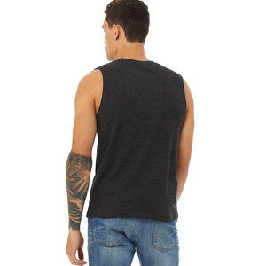 เสื้อกล้ามผู้ชาย ผ้าฝ้าย/ใยไผ่ 32 เส้นเดี่ยว 4.2 ออนซ์ ระบายอากาศ แห้งเร็ว - Product Image 5