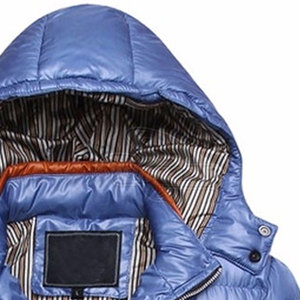 TORNADO TRADING Veste d'hiver en laine pour homme, épaisseur standard, style décontracté, fermeture éclair, style bulle tendance - Product Image 3