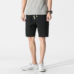 Personalice su logotipo, pantalones cortos de algodón para hombres, tendencias de moda de verano Pantalones cortos sueltos de alta calidad, joggers casuales, regalos para hombres - Product Image 4