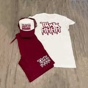 Novedad de verano, conjuntos de pantalones cortos informales para hombre, camiseta de manga corta, pantalones cortos, conjunto de chándal sólido, ropa de marca para hombre, conjuntos de 2 piezas - Product Image 1