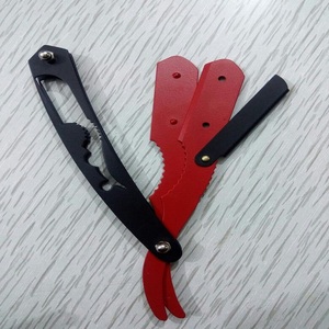 Afeitadora de pelo de acero inoxidable para cejas, herramienta profesional para afeitar Barba, Barbero, con filo recto - Product Image 1