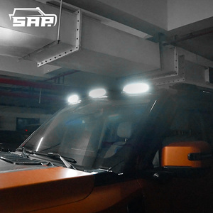 Accessoires Extérieurs Tout-Terrain : Spoiler de Toit Noir avec Feux LED à 3 Lentilles pour Jetour G700 2026 - Product Image 3