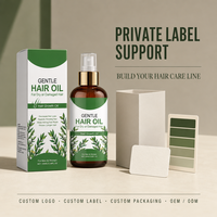 Huile Capillaire Bio de Romarin en Spray pour la Croissance des Cheveux, 100% Pure et Naturelle, Soin du Cuir Chevelu, Traitement Capillaire, Marque Blanche