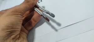 ที่ดันเล็บสำหรับผู้หญิงทำจากสแตนเลสเยอรมันสำหรับทำเล็บมือเล็บเท้า - Product Image 4