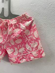 Femmes 100% coton été décontracté feuille verte imprimé fleuri Shorts léger respirant maillots de bain pour le Style de vacances tropicales - Product Image 3