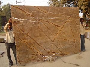 Losa de Mármol Natural Indio Marrón Bosque Tropical, Ecológica y Moderna, Pulida, Grande, para Encimera de Cocina, Comedor, Apartamento o Tocador - Product Image 3