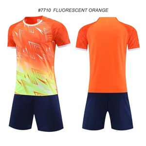 Uniformes de Fútbol Personalizados Transpirables para Adultos, Camiseta de Fútbol de Manga Corta para Niños, Jersey Infantil de Secado Rápido, Traje Deportivo, Chándales - Product Image 3