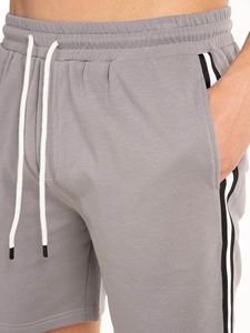 Pantalones Cortos Deportivos para Hombre, Ropa Deportiva Personalizada para Gimnasio, Entrenamiento Atlético, 100% Algodón, Transpirable, de Secado Rápido, Ecológico, con Cordón - Product Image 3