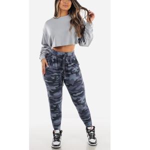 Pantalon crayon en tissu Oxford pour femmes tendance, taille mi-haute, noir, été, devant plat, respirant, mélange de coton et d'élasthanne, formel, bureau - Product Image 6