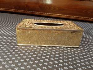 Marvelous Quality Home Decor Table Ware <b>Tissue</b> <b>Box</b> Great Quality Metal Gold Polished <b>Tissue</b> <b>Box</b> at Best Price - Product Image 6