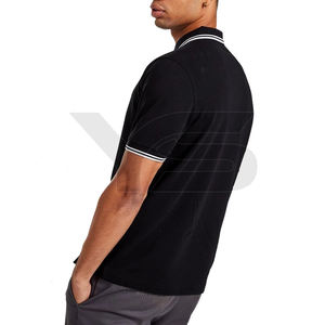 Décontracté pour hommes de première qualité pour Polo T-Shirt personnalisé coton/Spandex tissu mixte maillot de haute qualité brodé pour le golf - Product Image 4