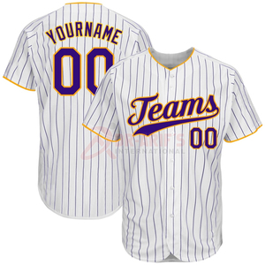 Maillot de baseball personnalisé uniforme d'équipe personnalisé avec noms numéros tissu respirant impression par sublimation grande taille disponible - Product Image 4