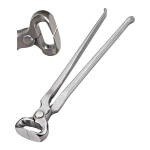 Cortador de Pezuñas Premium de Acero Inoxidable Alemán, Acabado Mate Resistente al Óxido, Agarre Ergonómico, Recortador de Pezuñas de Caballo Reutilizable - Product Image 1
