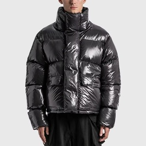 Vestes matelassées unisexes respirantes de haute qualité avec fermeture éclair, élégantes, couleur unie, pour l'extérieur, vente en gros - Product Image 3
