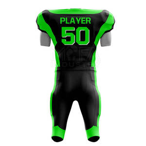 Meilleures ventes uniforme de maillot de football américain à séchage rapide à manches courtes dernier style uniforme de football américain - Product Image 2