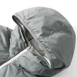 High Quality Waterproof Windproof Eco-Friendly Breathable Canvas Custom <b>Hoodie</b> Padded Jacket Winter <b>Quilted</b> Puffy Jacket Fashion - Product Image 3