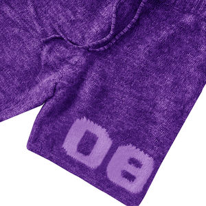 Shorts en mohair personnalisés avec étiquette privée pour hommes, mélange de laine douce, vêtements de mode haut de gamme, vente en gros de shorts en laine mohair de luxe - Product Image 2