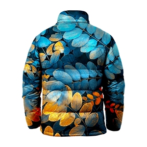 High Quality Custom <b>Canvas</b> Stand Collar Waterproof Windproof Breathable Eco-Friendly Winter Puffer <b>Jacket</b> - Product Image 5