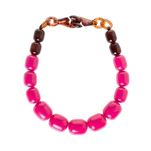 Collier en résine époxy vintage personnalisé pour femmes, produit de qualité supérieure fait à la main, prix bas, chaîne de perles pour les occasions de fête - Product Image 3