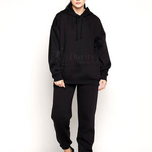 Precio al por mayor Nueva llegada Ropa de mujer Chándales Color personalizado Moda casual Dos piezas Chándales de mujer - Product Image 1