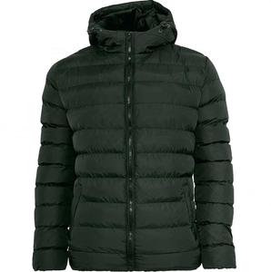 New Fashion Men's Black Winter Warm Bubble <b>Jackets</b> Shiny <b>Puffer</b> Coat Casual Style <b>Thin</b> Zipper Closure Plain Dyed Finished - Product Image 3