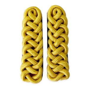 Accesorios de uniforme ceremonial de hombro 1872 en dorado y negro - Product Image 6