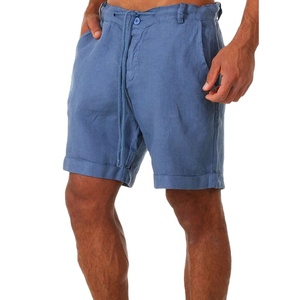Pantalones cortos informales ODM de alta calidad para hombre, diseño personalizado, tejido de cintura media para uso en exteriores, pantalones cortos para hombre fabricados por Isha Industry - Product Image 2