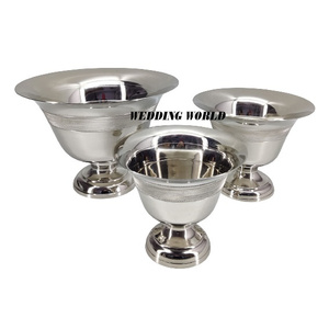 Bol à chocolat en aluminium plaqué nickel, forme ronde, bol décoratif pour bonbons, bol à chocolat décoratif de haute qualité, nouveau - Product Image 6