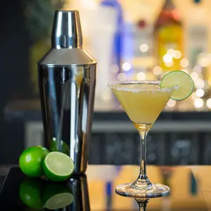 Premium 3-Piece 500ml Stainless Steel Luxury LFGB Certified Virgin Craft <b>Cocktail</b> <b>Shaker</b> - Product Image 1