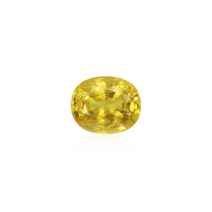 Saphir Jaune Naturel 6,91 Carats Facetté avec des coupes ovales et marquises, traité thermiquement, couleurs marron et rouge - Product Image 1