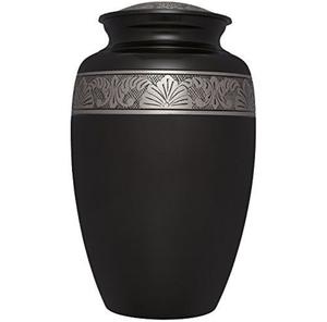 Vente chaude, urnes funéraires écologiques portables, design Art déco, faites à la main en aluminium, pour les cendres humaines, impression personnalisée, 1-2L - Product Image 1