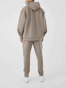 Survêtement coupe-vent à capuche pour homme, design personnalisé, tissu respirant et écologique - Product Image 5